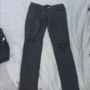 American Eagle Ripped Black Jeans